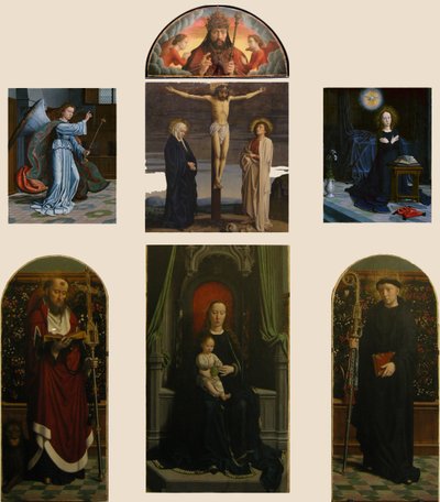 セルバラ三連祭壇画 作： Gerard David